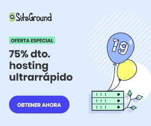 Hasta 76% de descuento
Hosting WordPress
