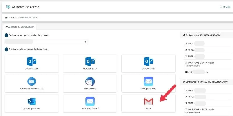 Configurar correo corporativo con Gmail