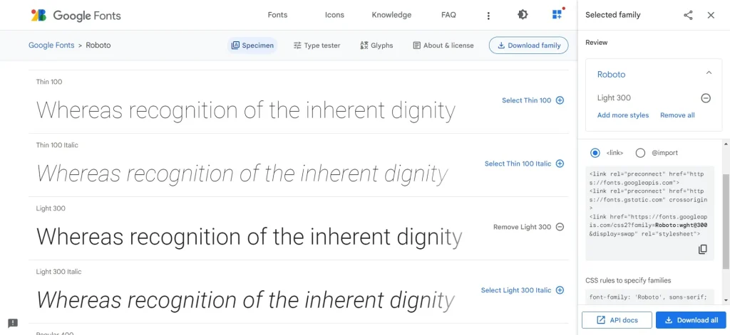 ¿Cómo descargar fuente con Google Fonts?
