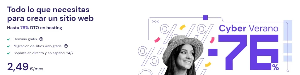descuento para hostings españoles