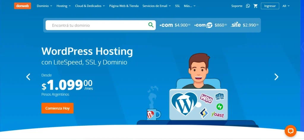 Don Web Hosting en Argentina