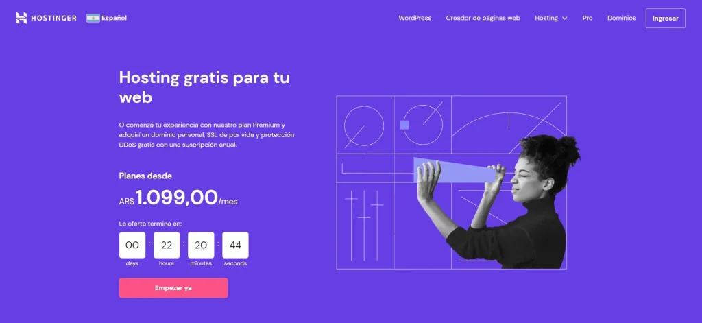Hostinger Hosting en Argentina