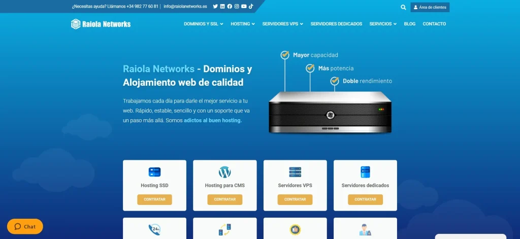 Raiola Networks Hosting México