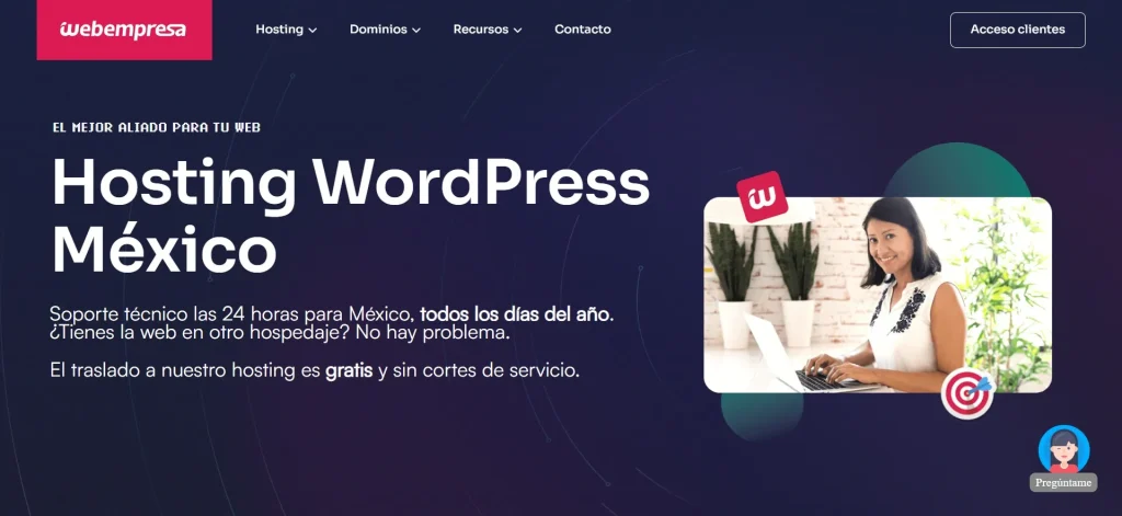 Webempresa Hosting México