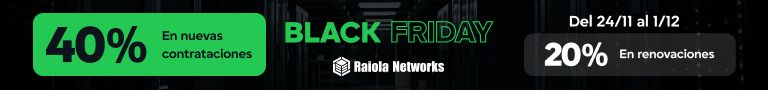 Black Friday de Raiola Networks 2026 Raiola Black Friday 2025